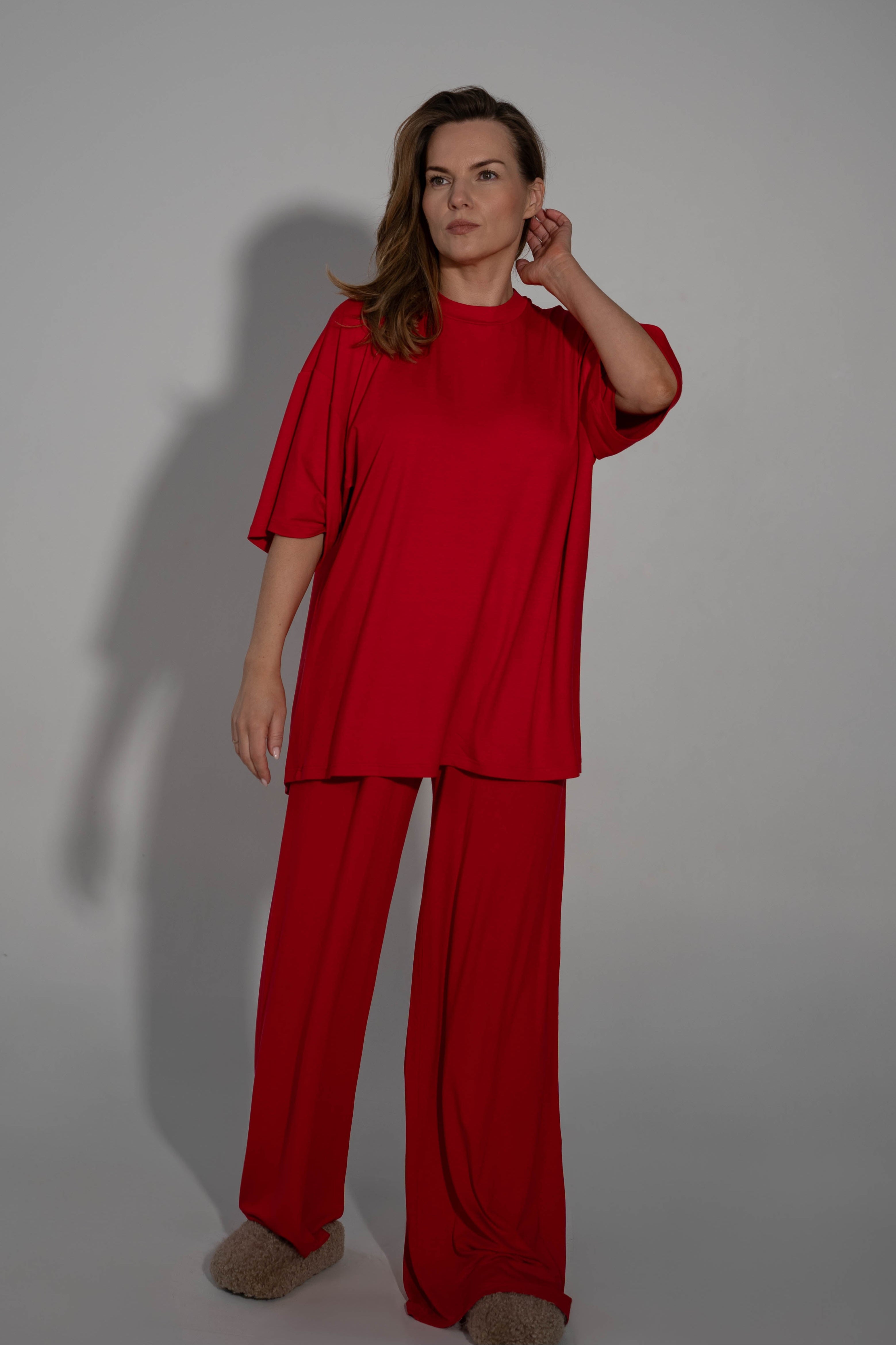 Mīkstas bambusa kokvilnas bikses