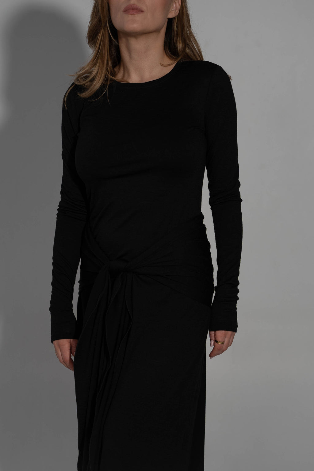 Merino vilnas kleita ar šalli