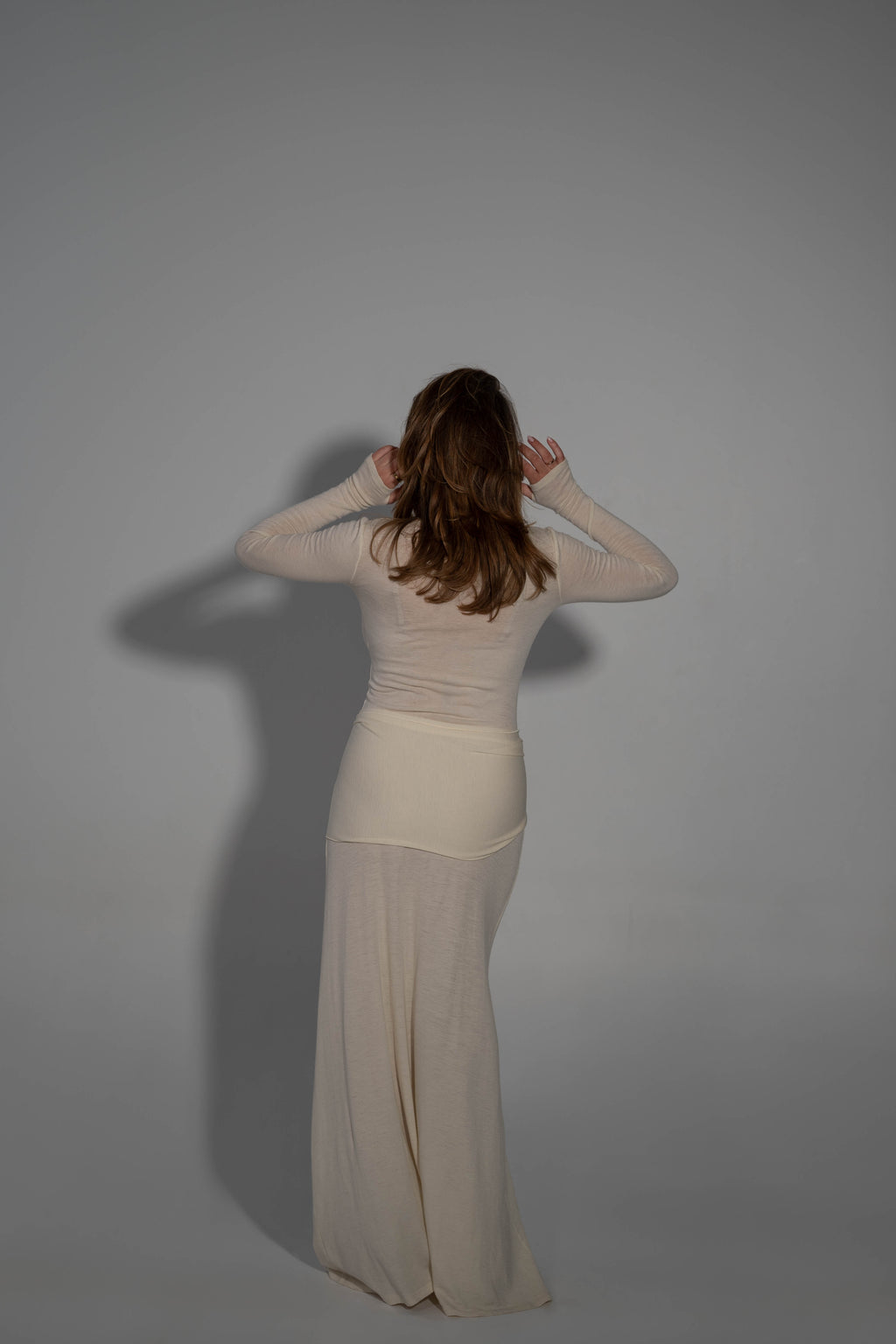 Merino vilnas kleita ar šalli