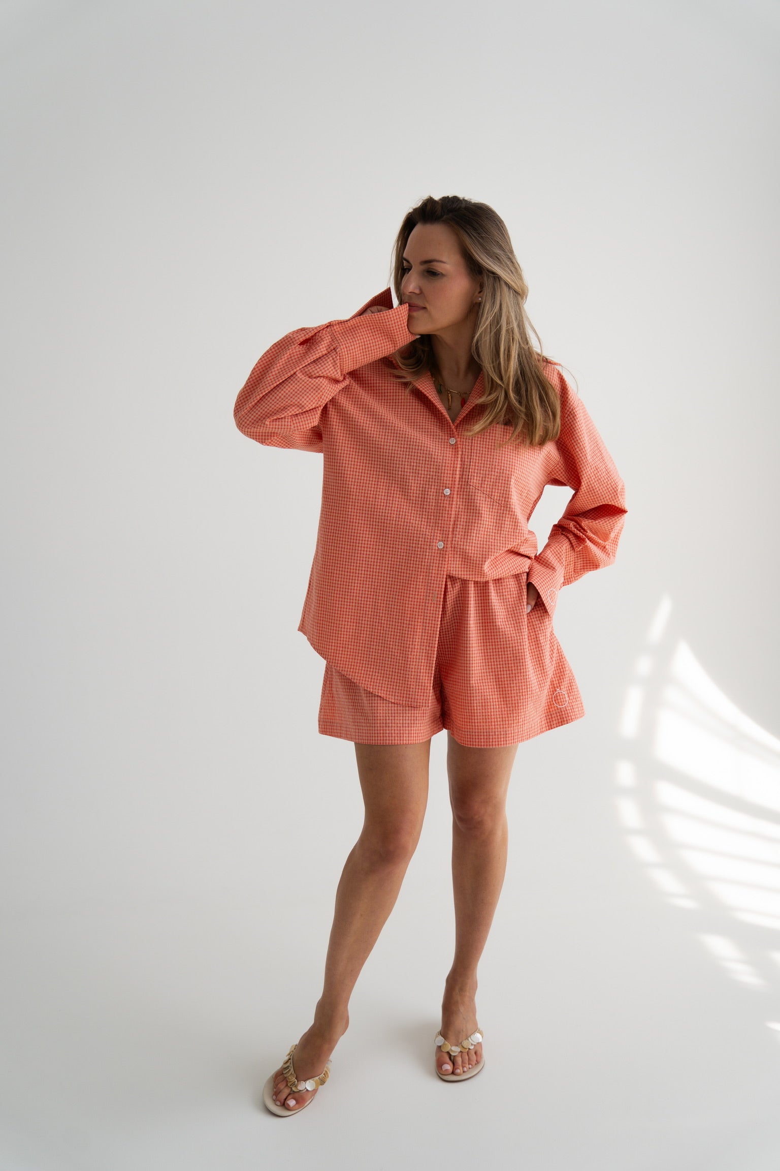 Made to Turn Heads Shorts - CORAL
