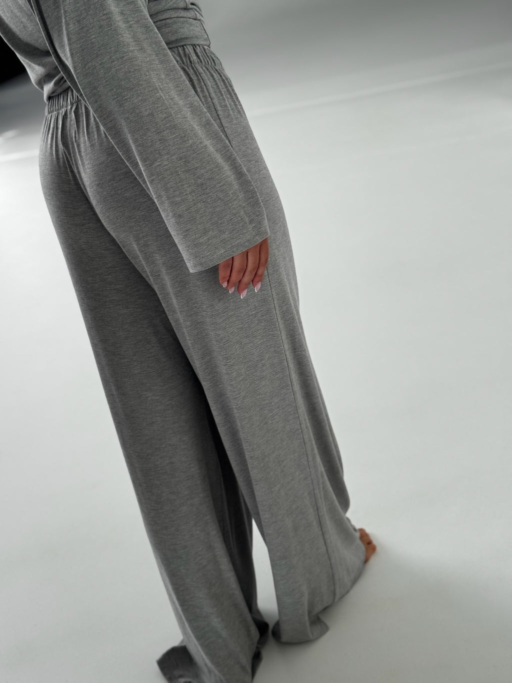 Mīkstas bambusa kokvilnas bikses