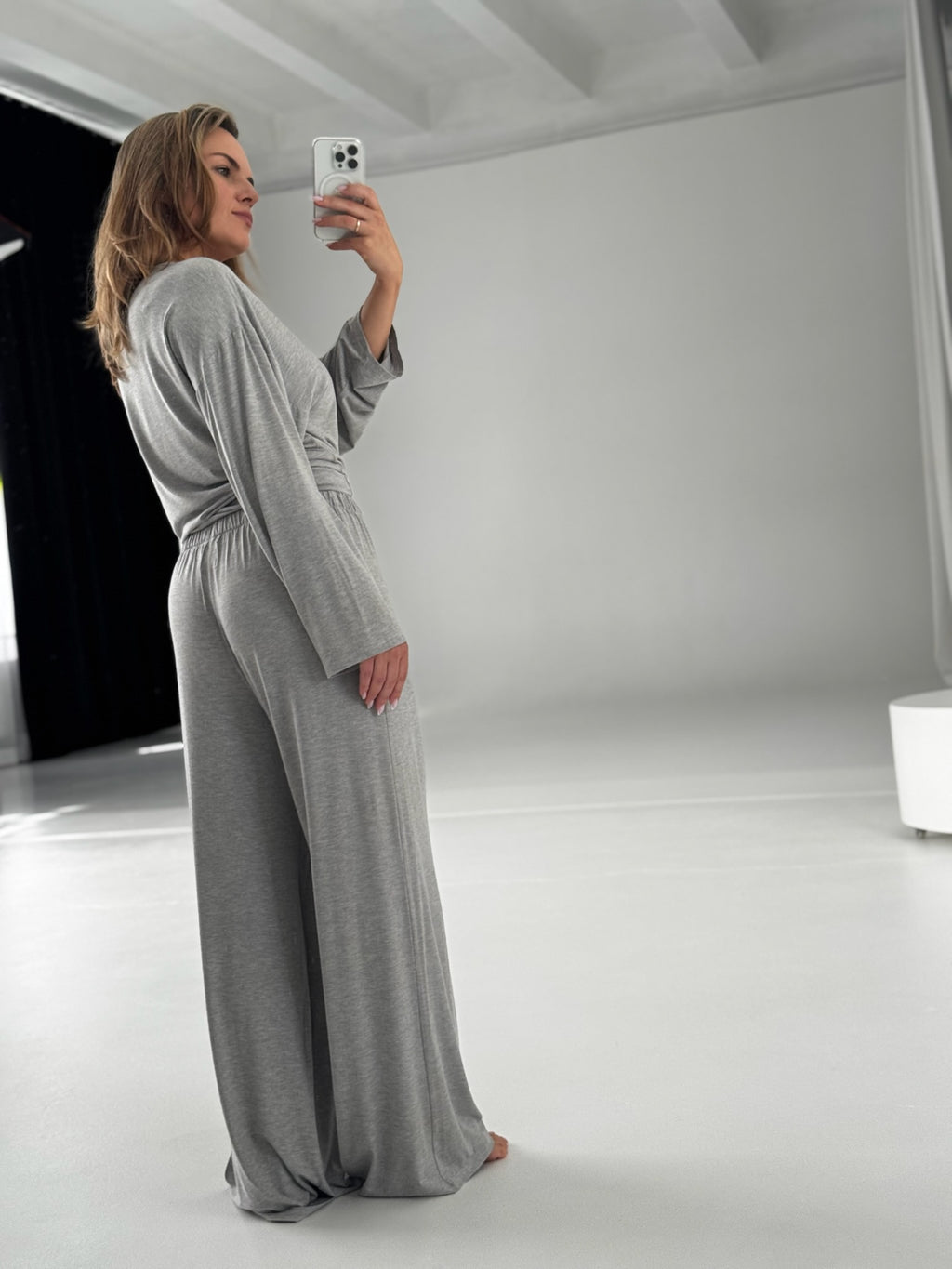 Mīkstas bambusa kokvilnas bikses