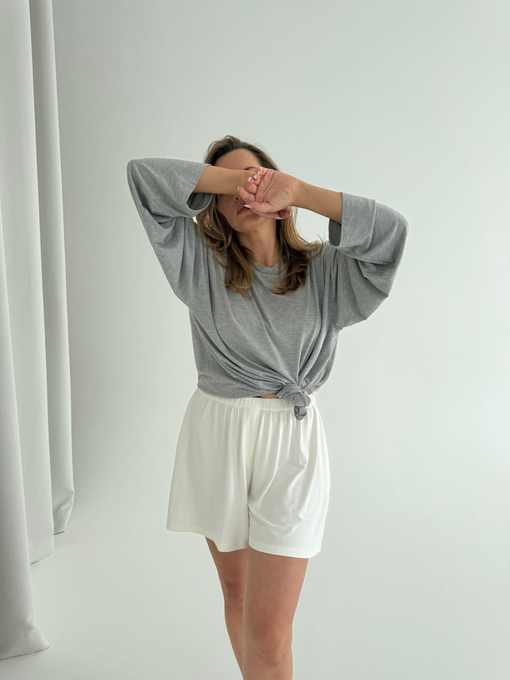 Bambusa kokvilnas šorti