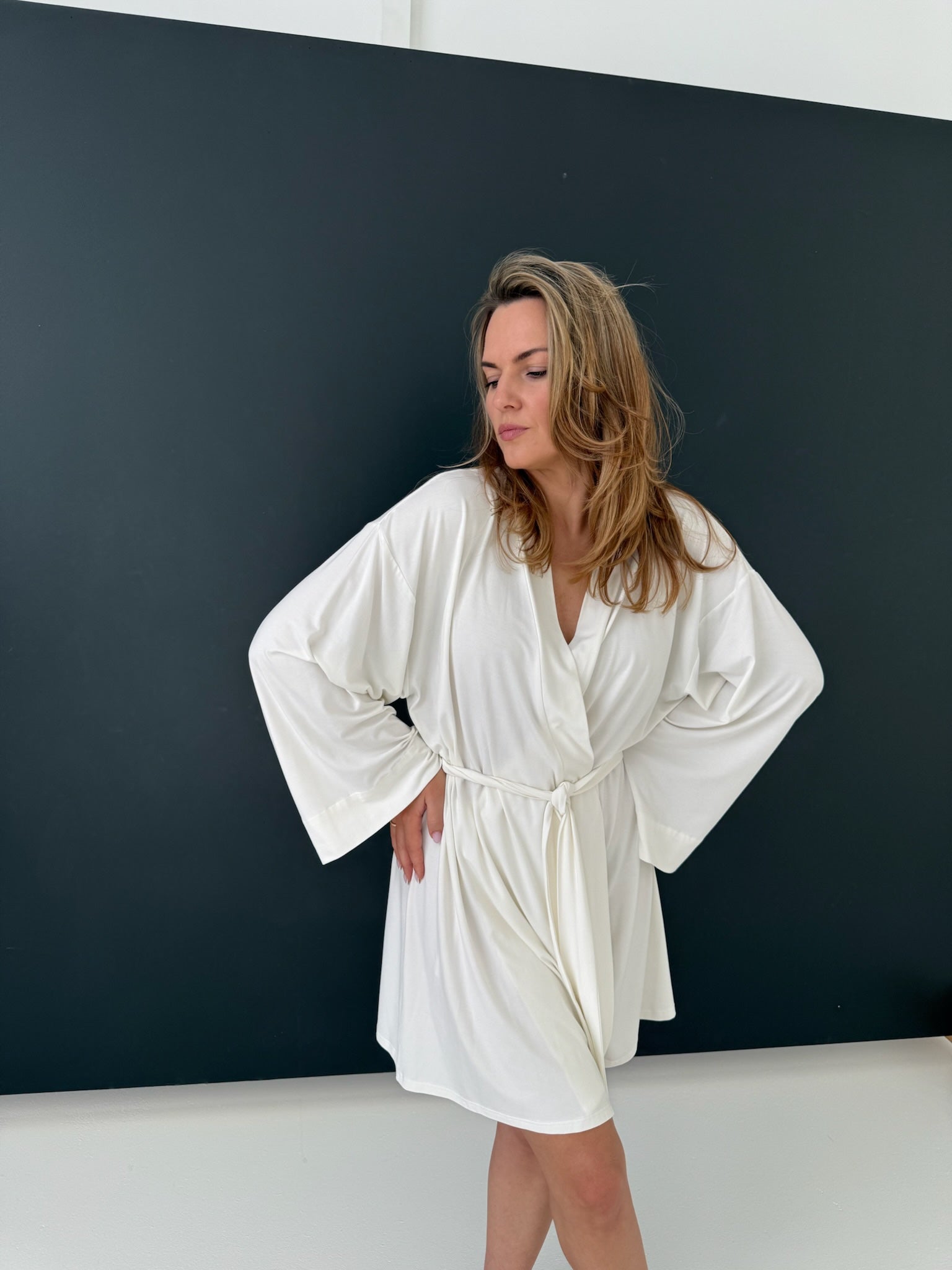 Bambusa kokvilnas halāts