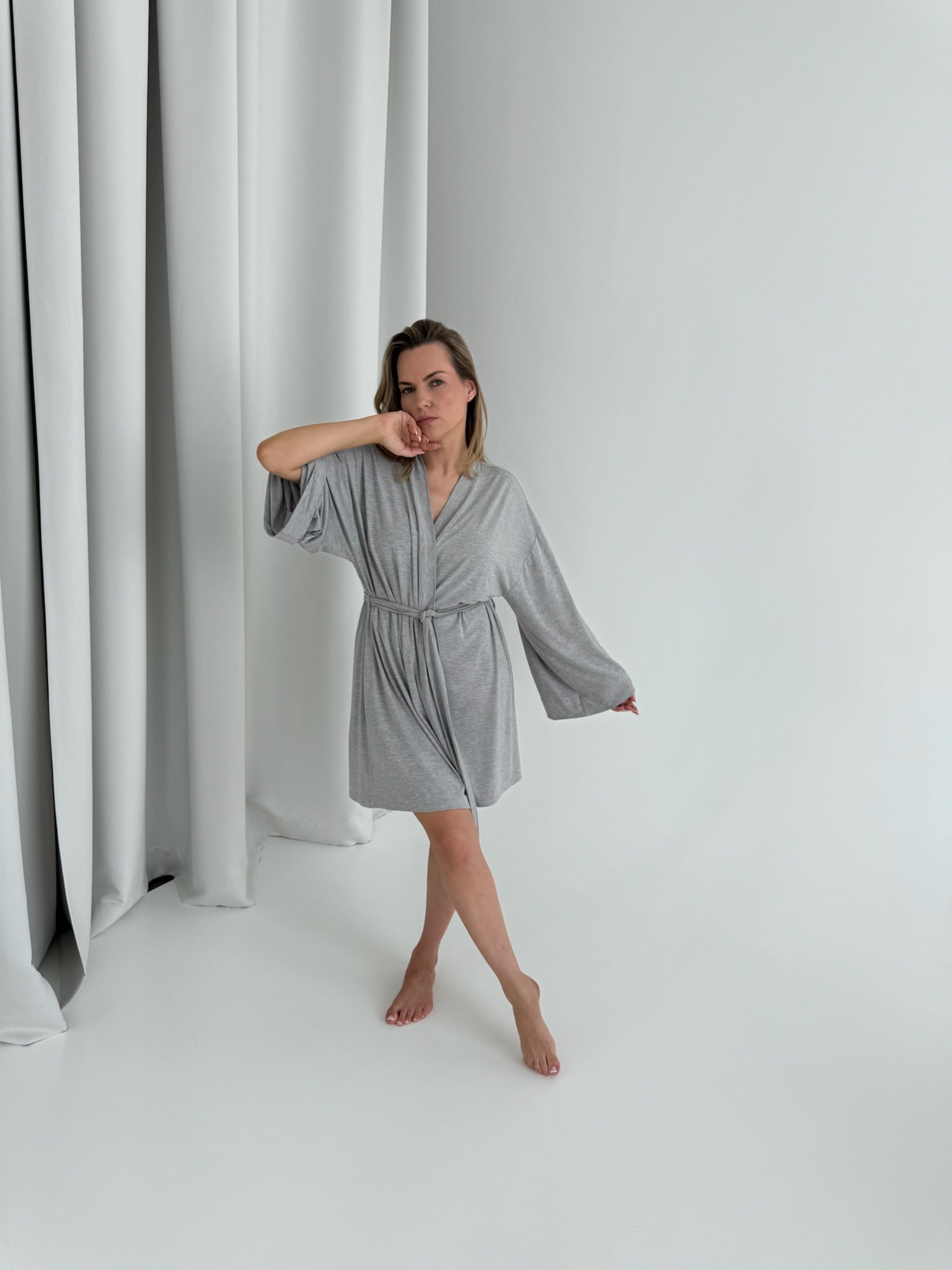 Bambusa kokvilnas halāts