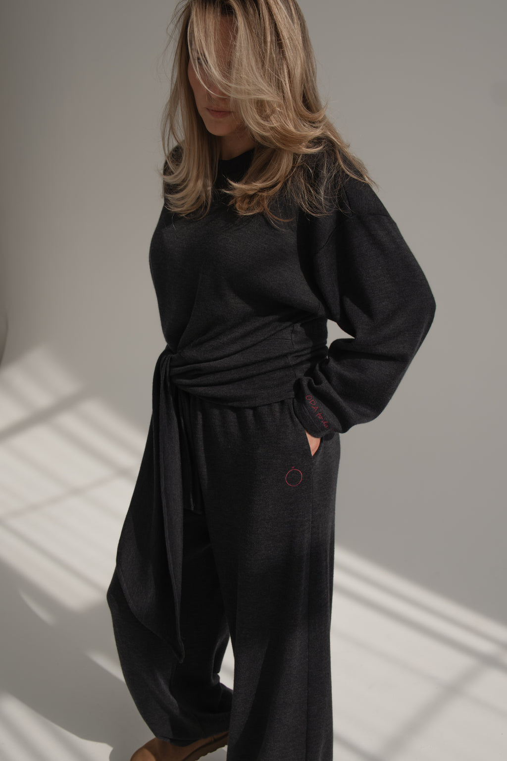 GREY long sleeve set