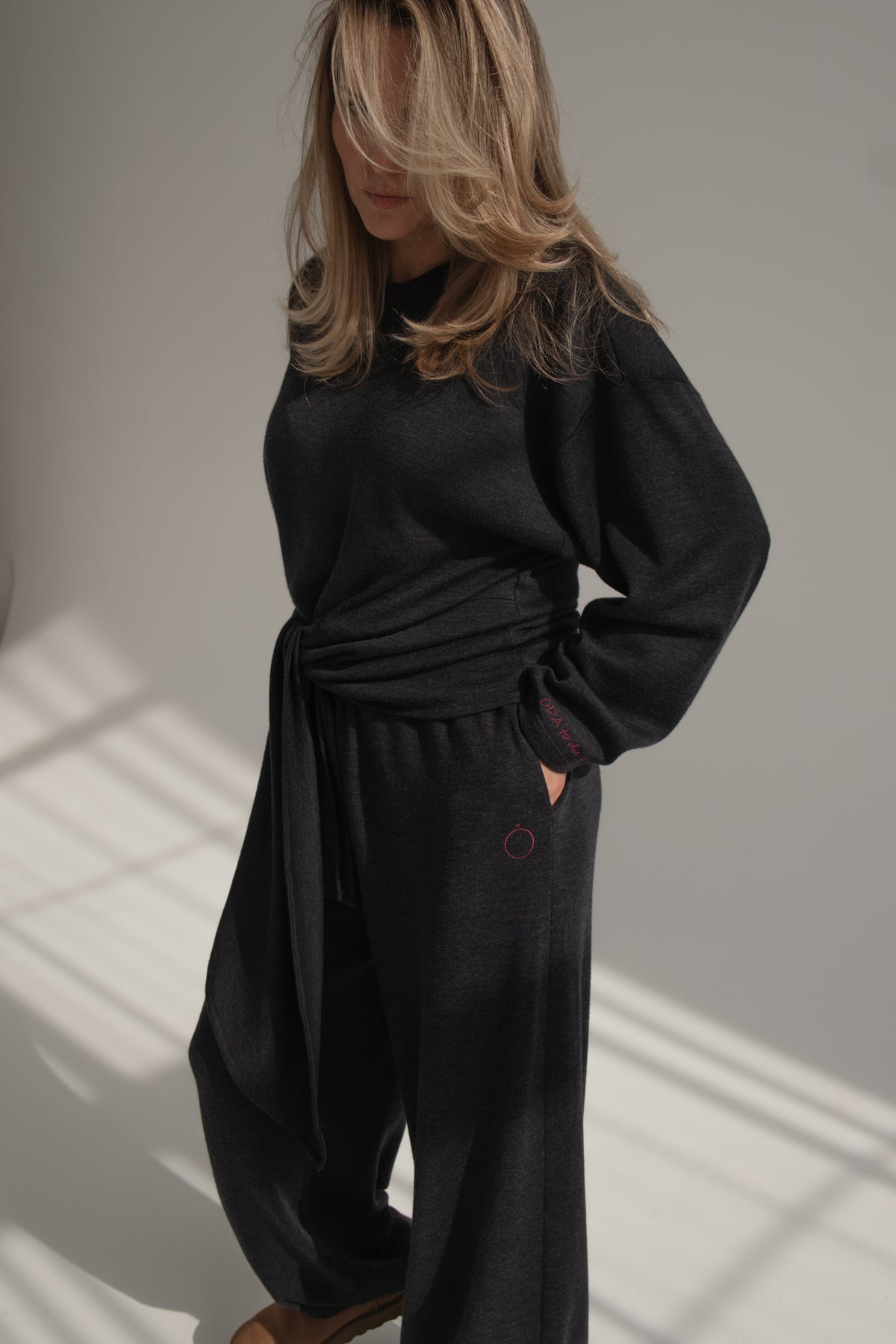 GREY long sleeve set