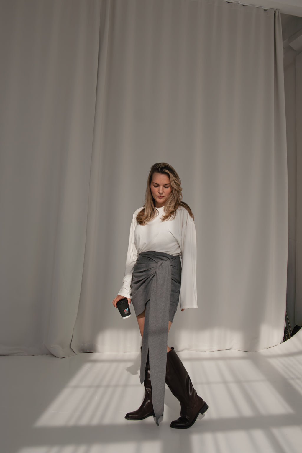 Made to Turn Heads - GREY skirt
