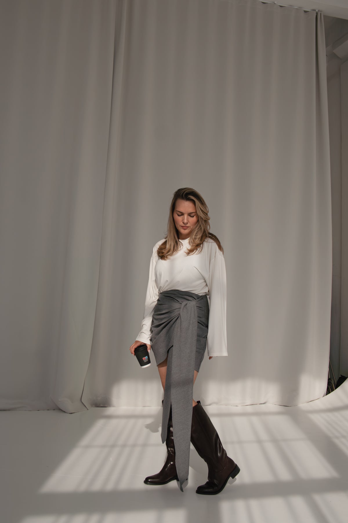 Made to Turn Heads - GREY skirt