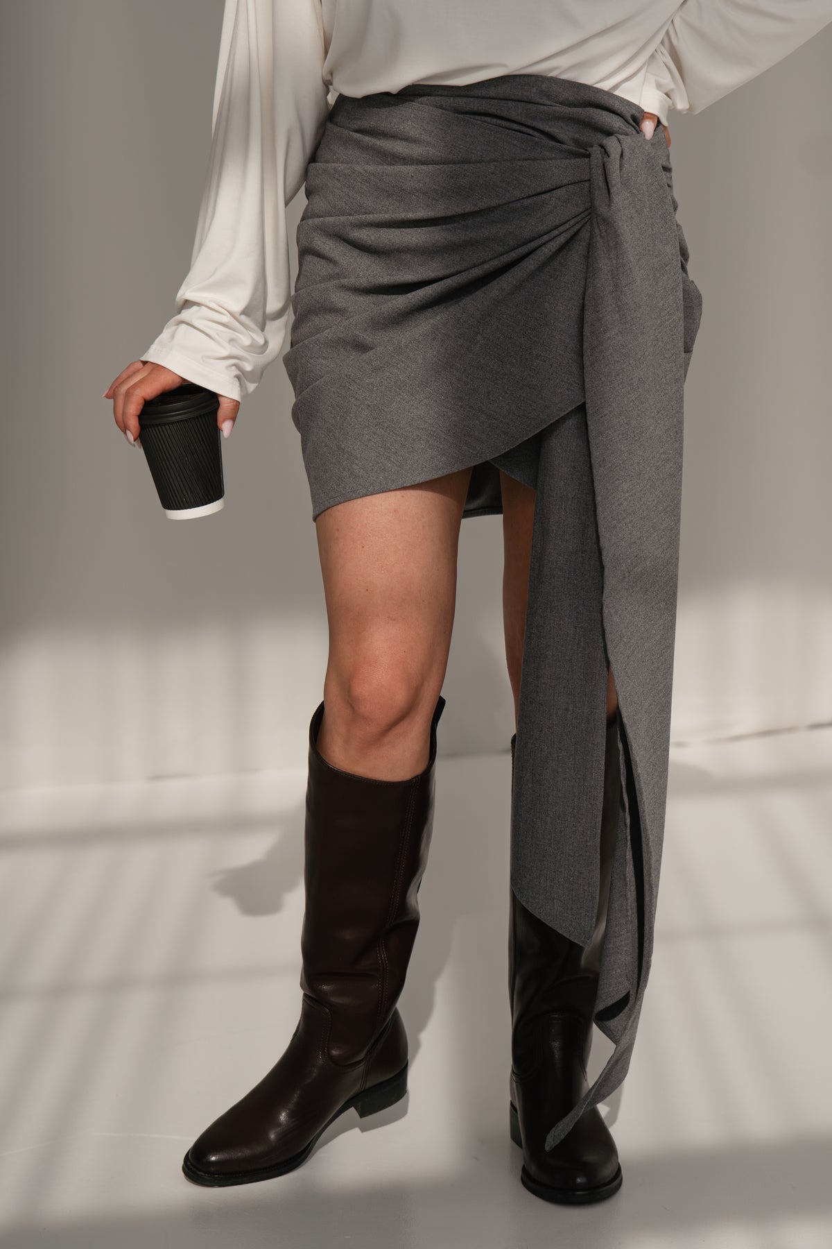 Made to Turn Heads - GREY skirt