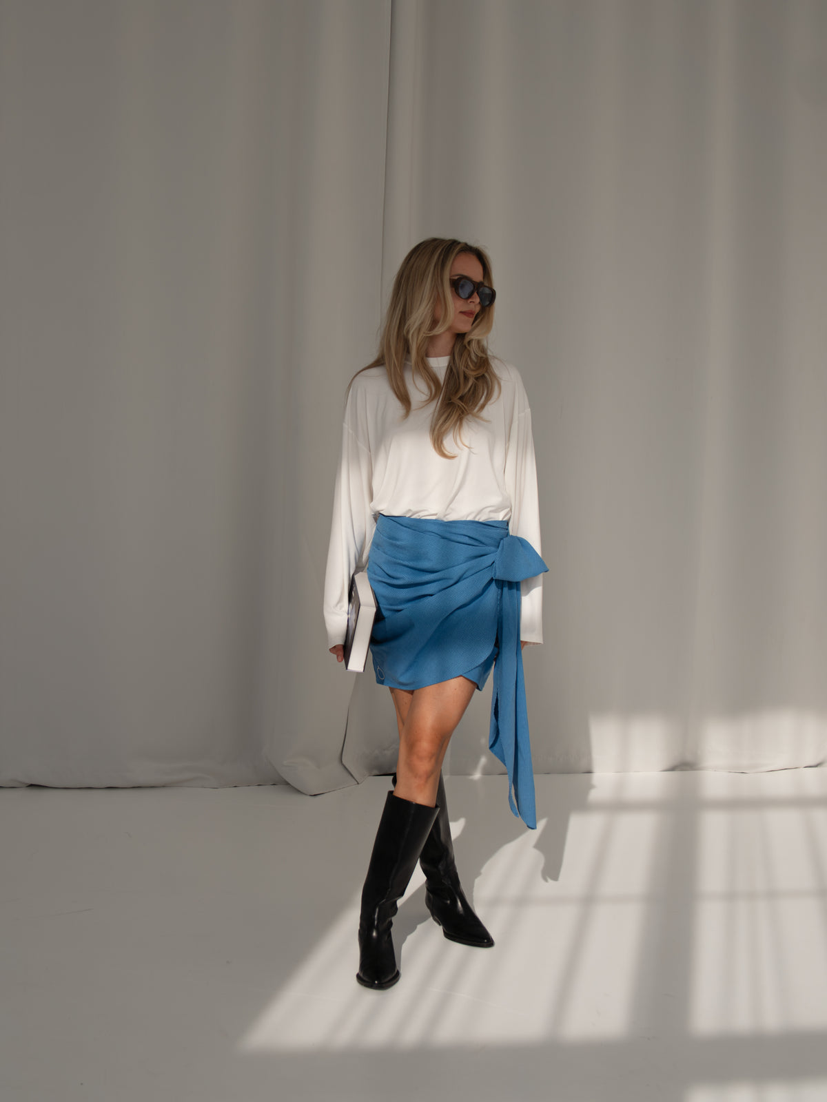 Made to Turn Heads - BLUE skirt