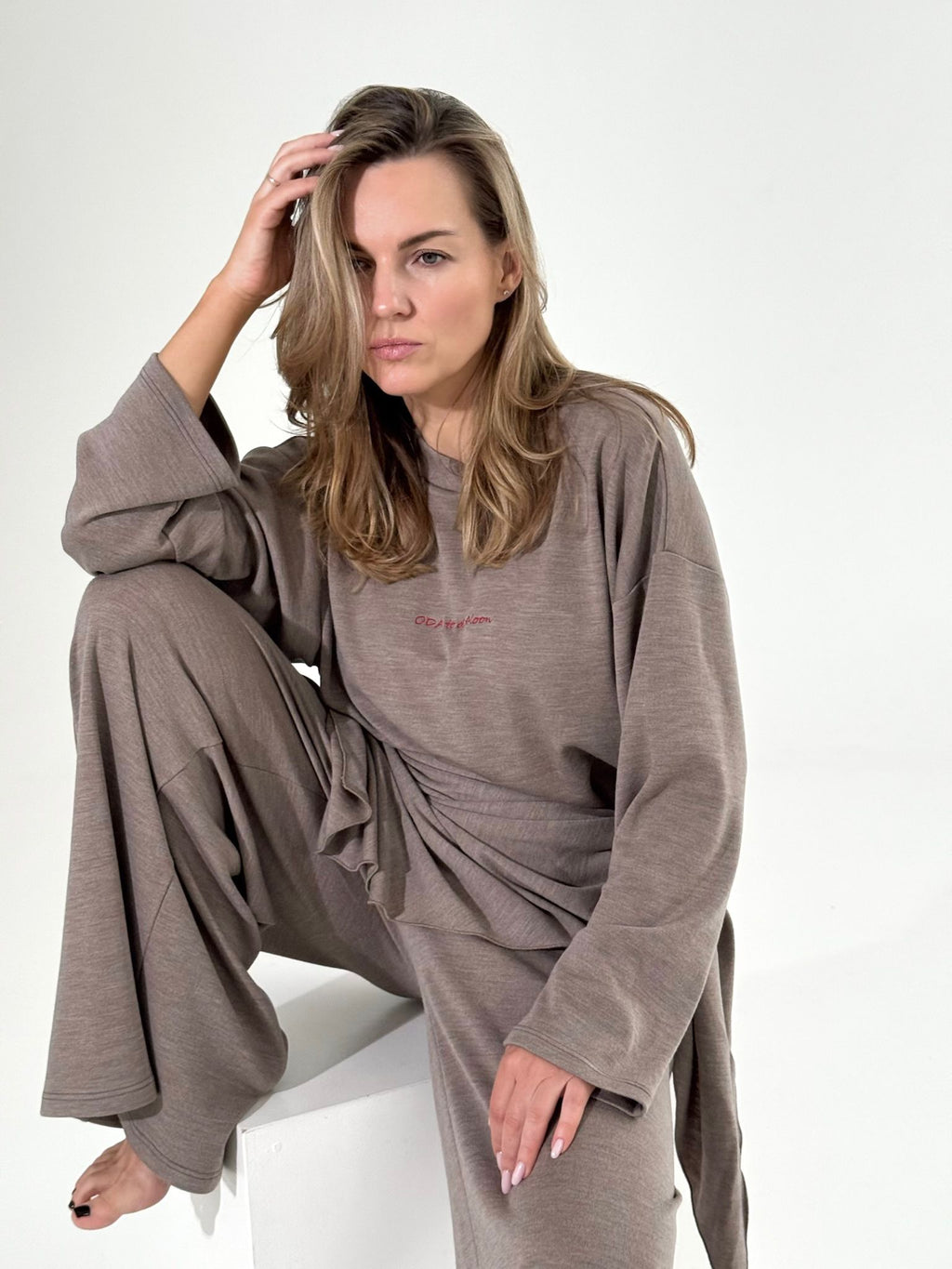 Merino wool long sleeve T shirt