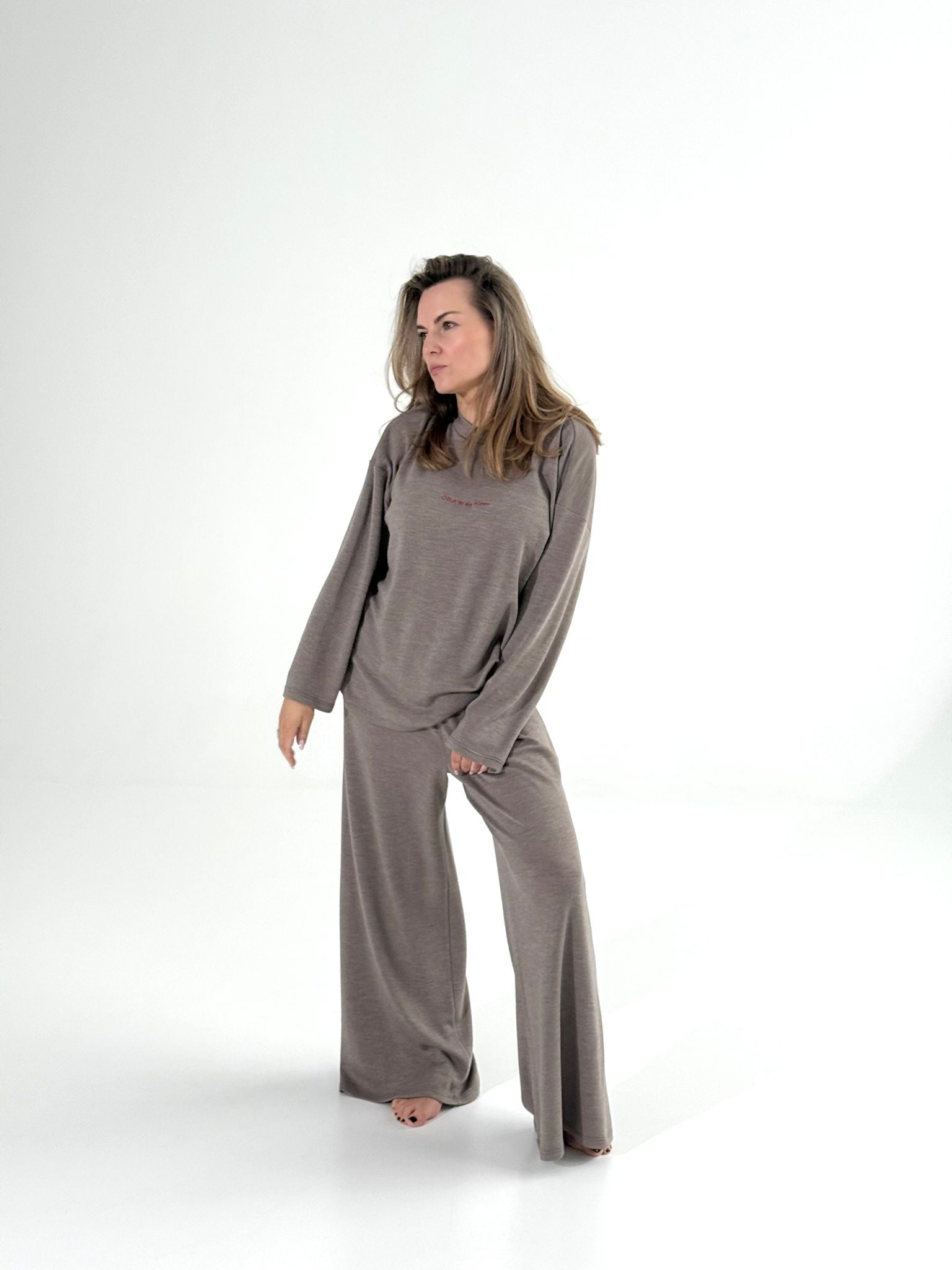 Merino wool long sleeve T shirt